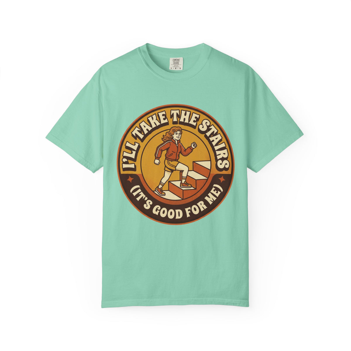 Color: Island Reef | It's Good For Me Unisex Garment-Dyed Tee