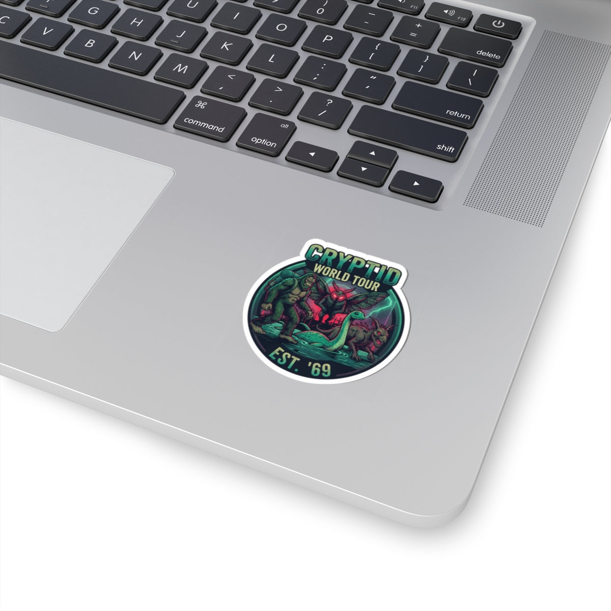 "Puzizia (Global-Cryptid Mashup) Cryptid World Tour" Sticker
