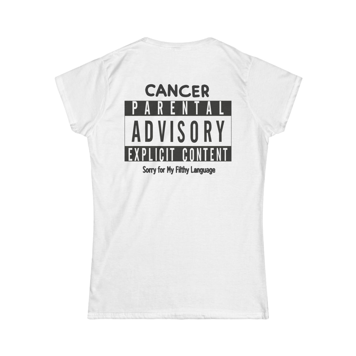 "Sorry For My Filthy Language" Women's Tee