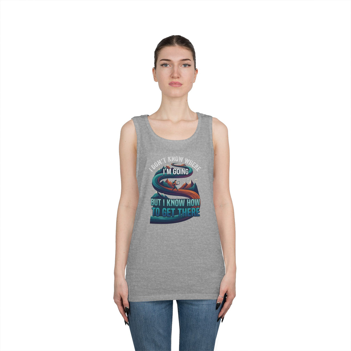 Color: Sport Grey | I Don't Know Where I'm Going Tank Top