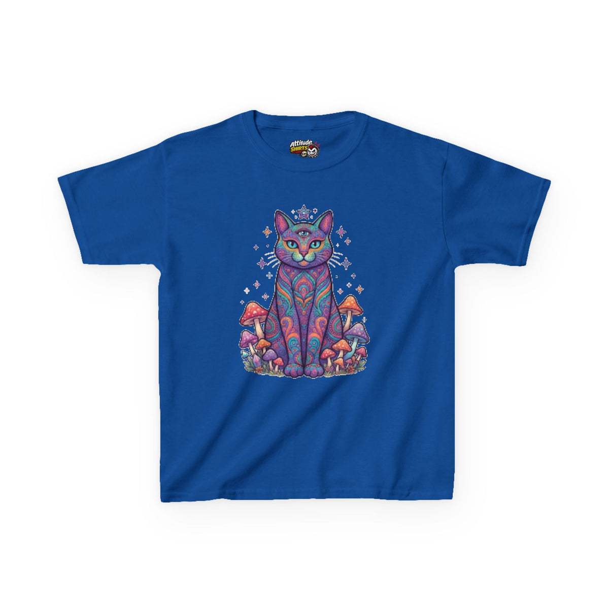 "Hippy Cat" Kids Tee