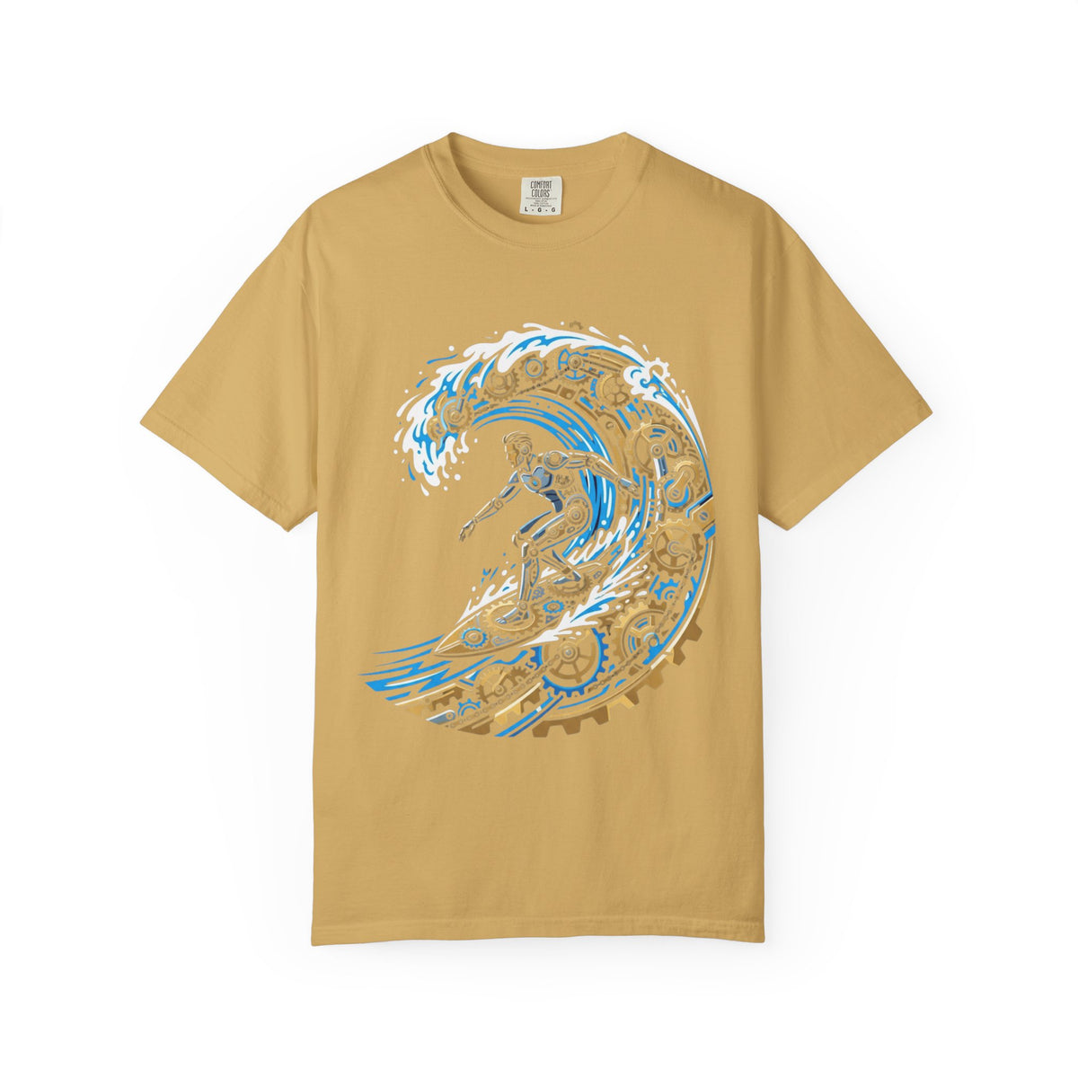 Color: Mustard | Time Surfer Unisex Garment-Dyed Tee