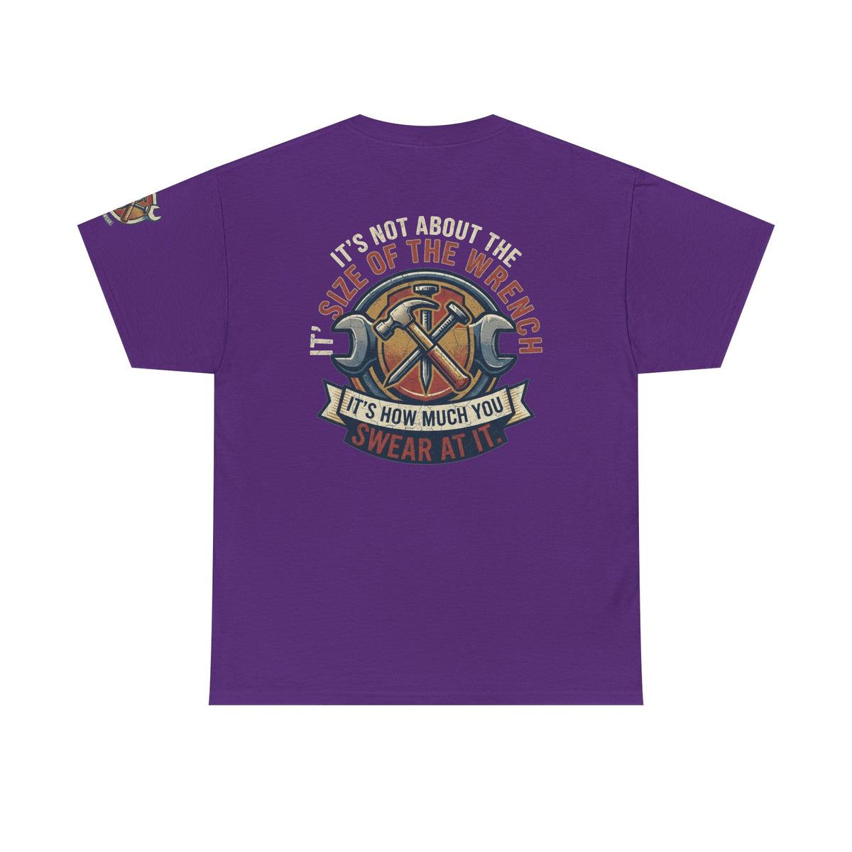 Color: Purple | Size Matters Premium Graphic Tee