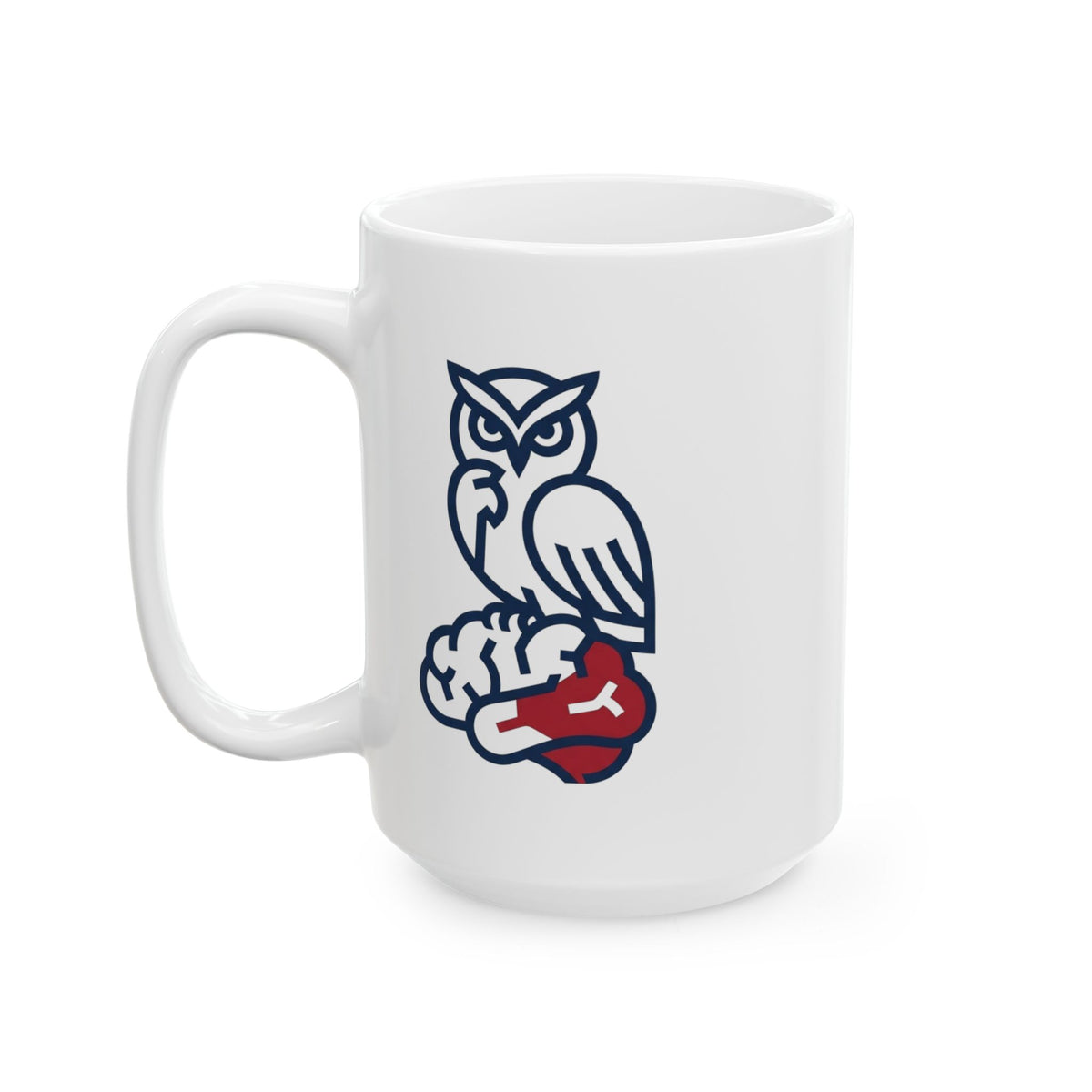 "Make America Think Again" White Ceramic Mug — Graphic