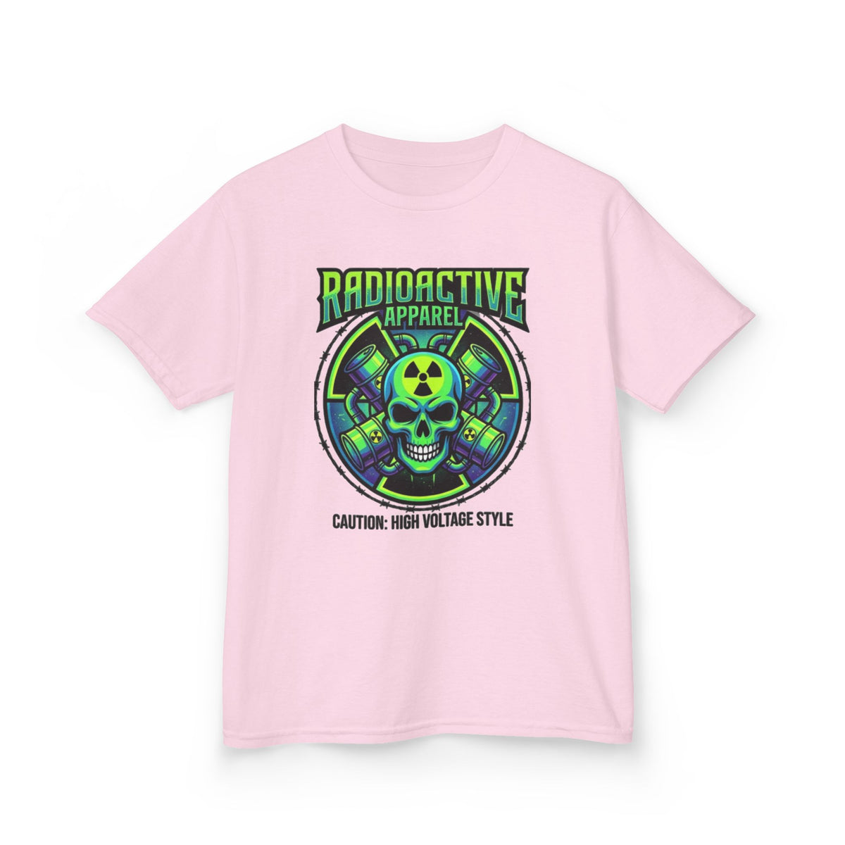 Color: Light Pink | Radioactive Apparel Kids Tee