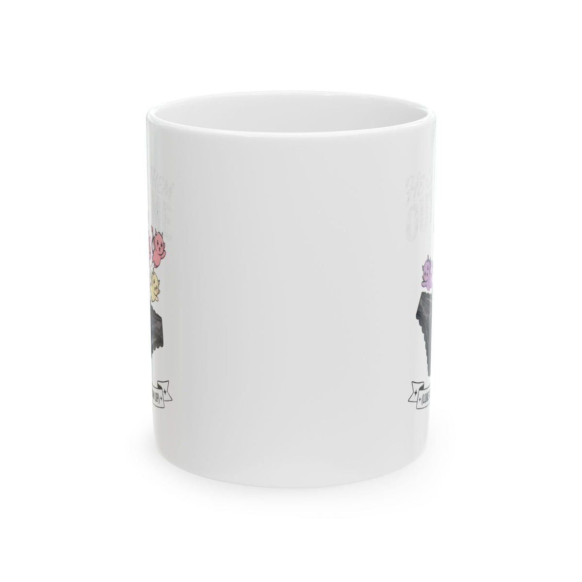 "Good Book Series He Called Them Out Of Me" White Ceramic Mug