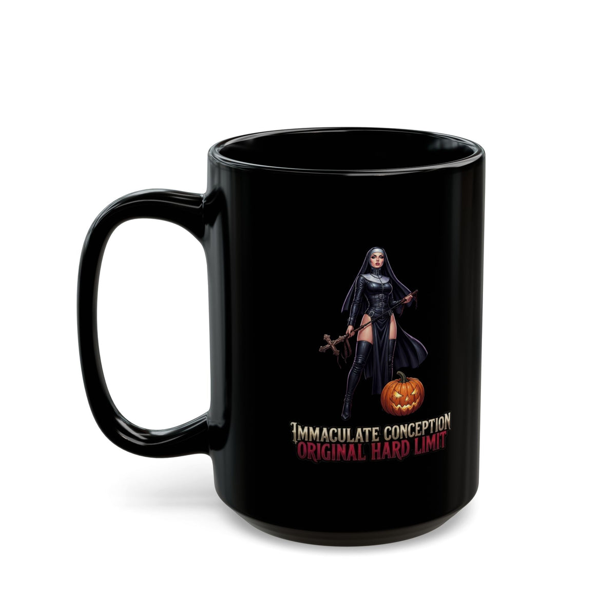 "Original Hard Limit" Black Ceramic Mug