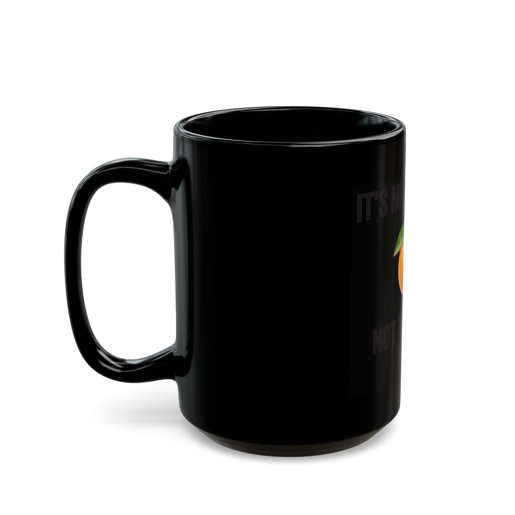 "Tangerine Vagina" Black Ceramic Mug