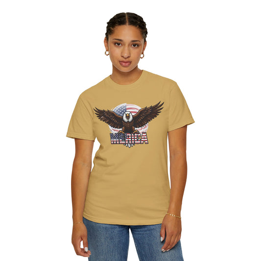 "Merica" Unisex Garment-Dyed Tee
