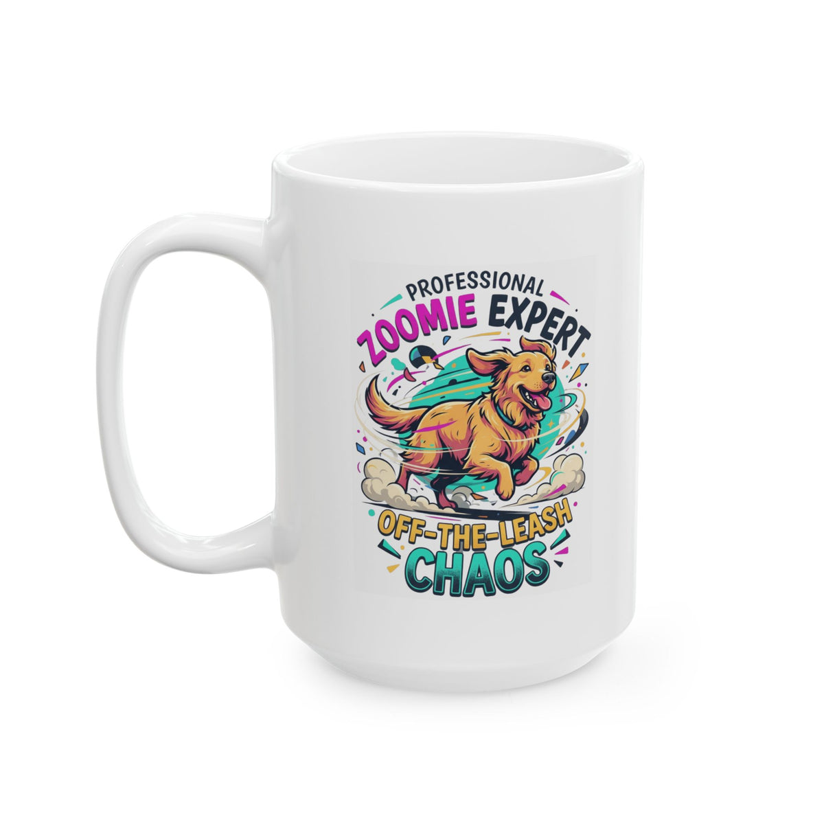 "Professional Zoomie Expert" White Ceramic Mug