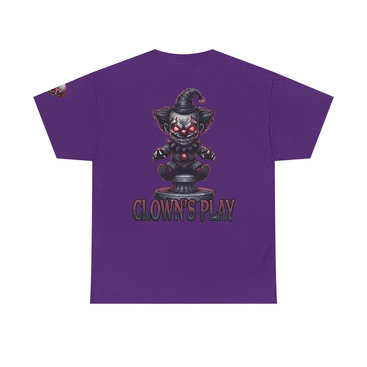 Color: Purple | Clown Play Premium Graphic Tee