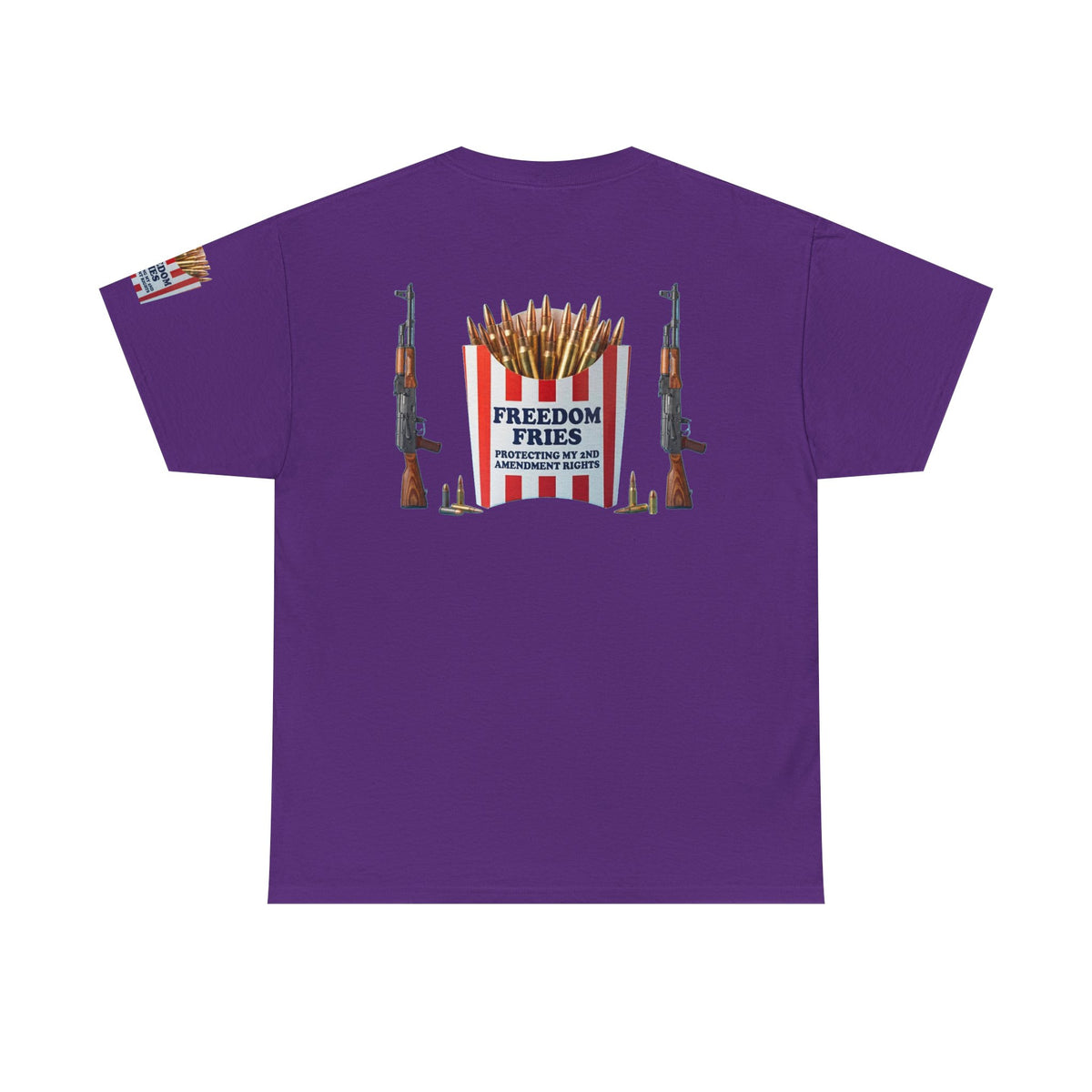 Color: Purple | Freedom Fries Premium Graphic Tee