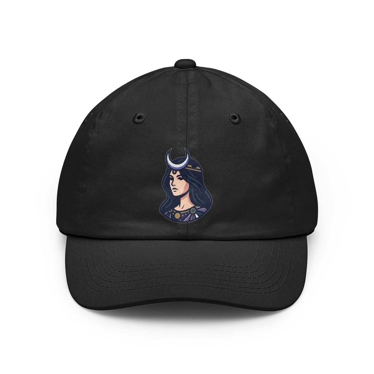 Color: Black | The Cosmic Tarot (High Priestess) Dad Hat