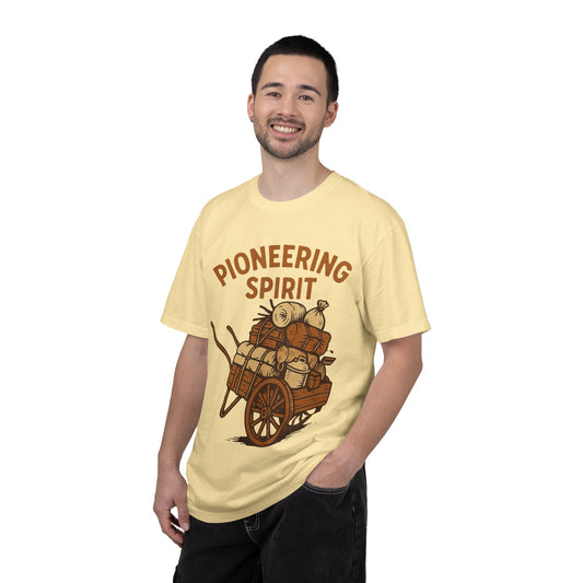 "Pioneering Spirit" Unisex Garment-Dyed T-shirt