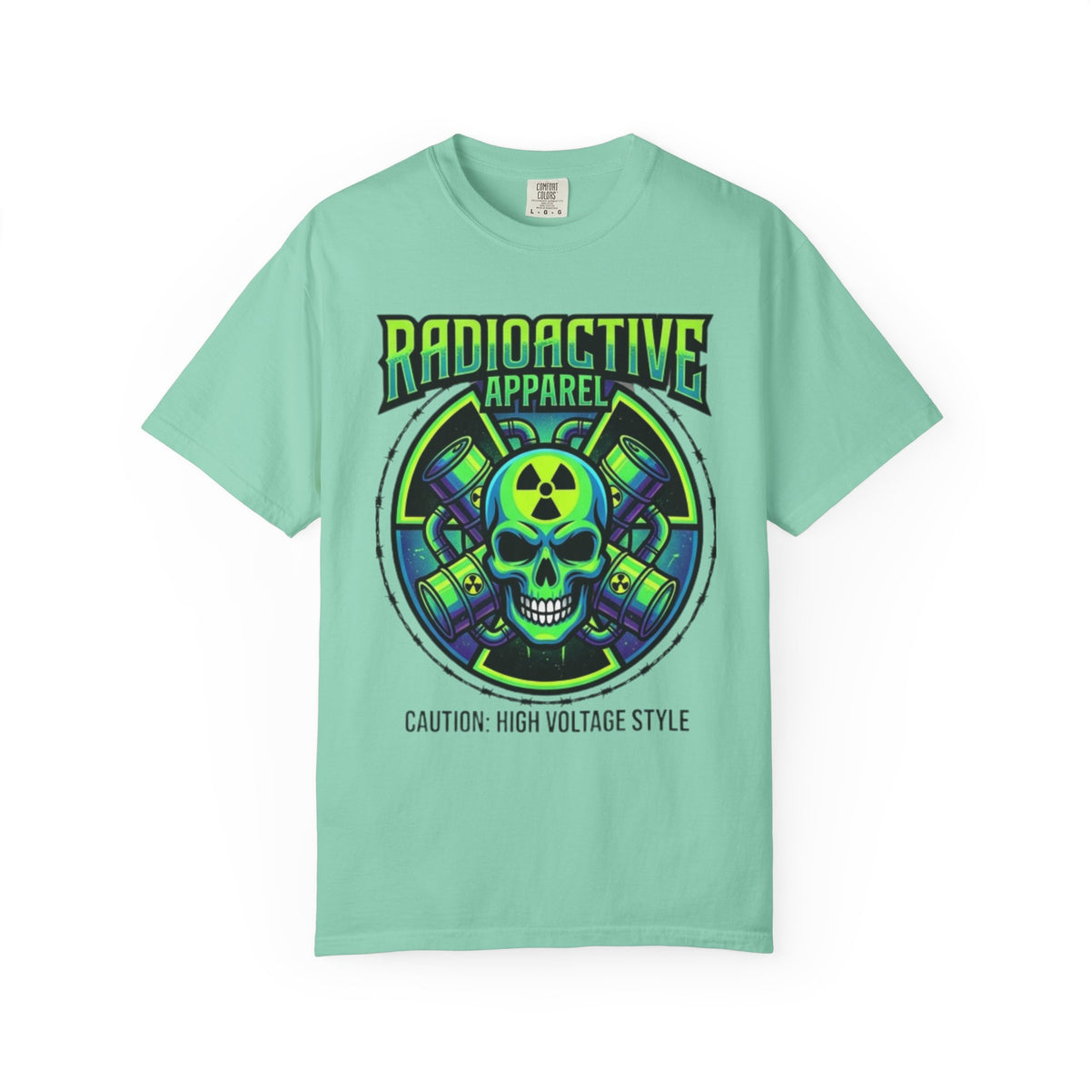 Color: Island Reef | Radioactive Apparel Unisex Garment-Dyed Tee