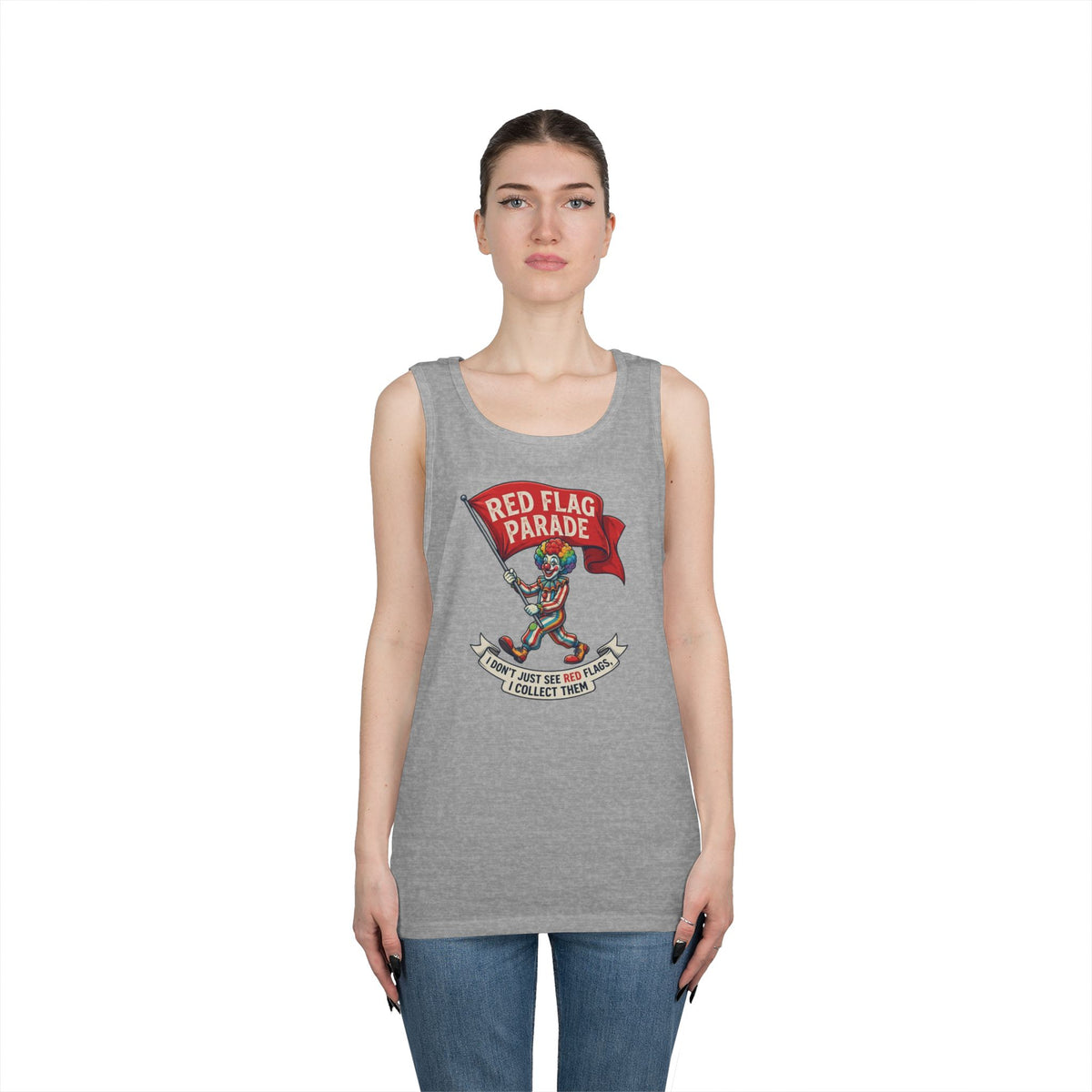 "Red Flag Parade" Tank Top