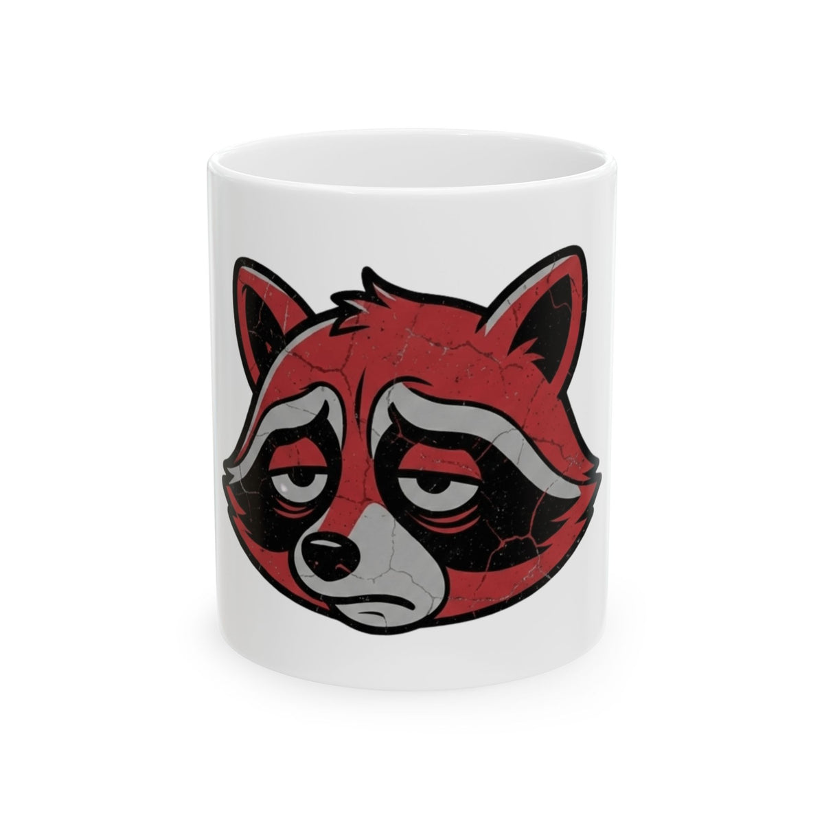"Surviving Another Meeting" White Ceramic Mug — Graphic