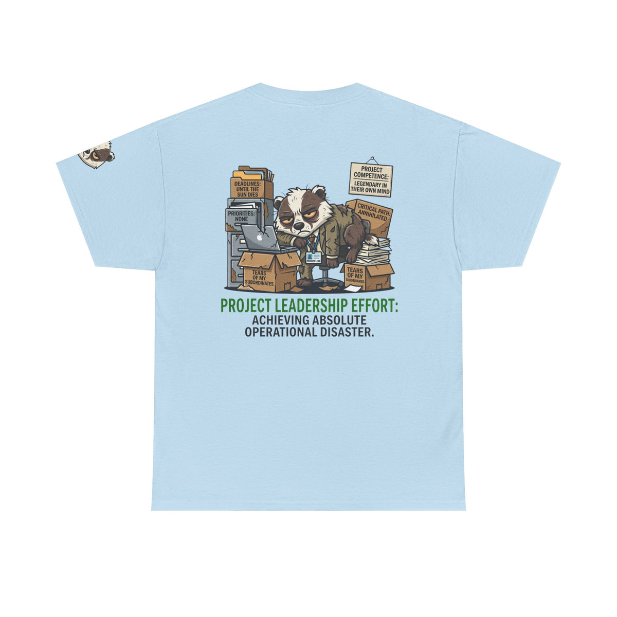 Color: Light Blue | Project Leader Premium Graphic Tee