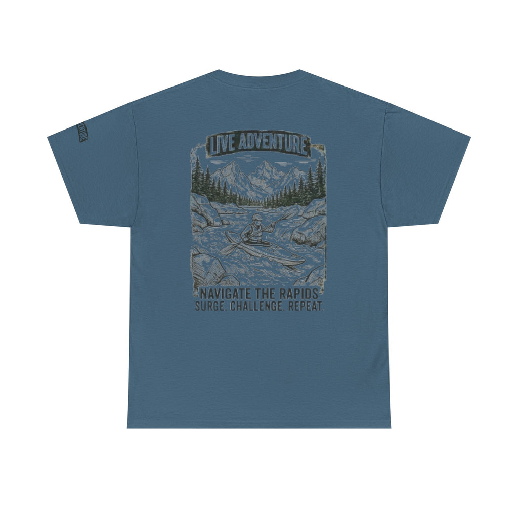 "Live Adventure - Kayak" Premium Graphic Tee