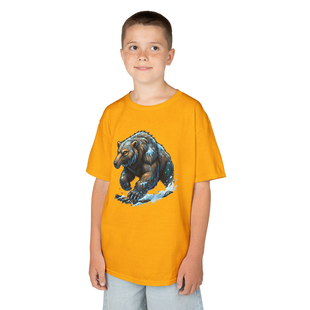 Color: Gold | Alioat (Siberian Folklore) Kids Tee
