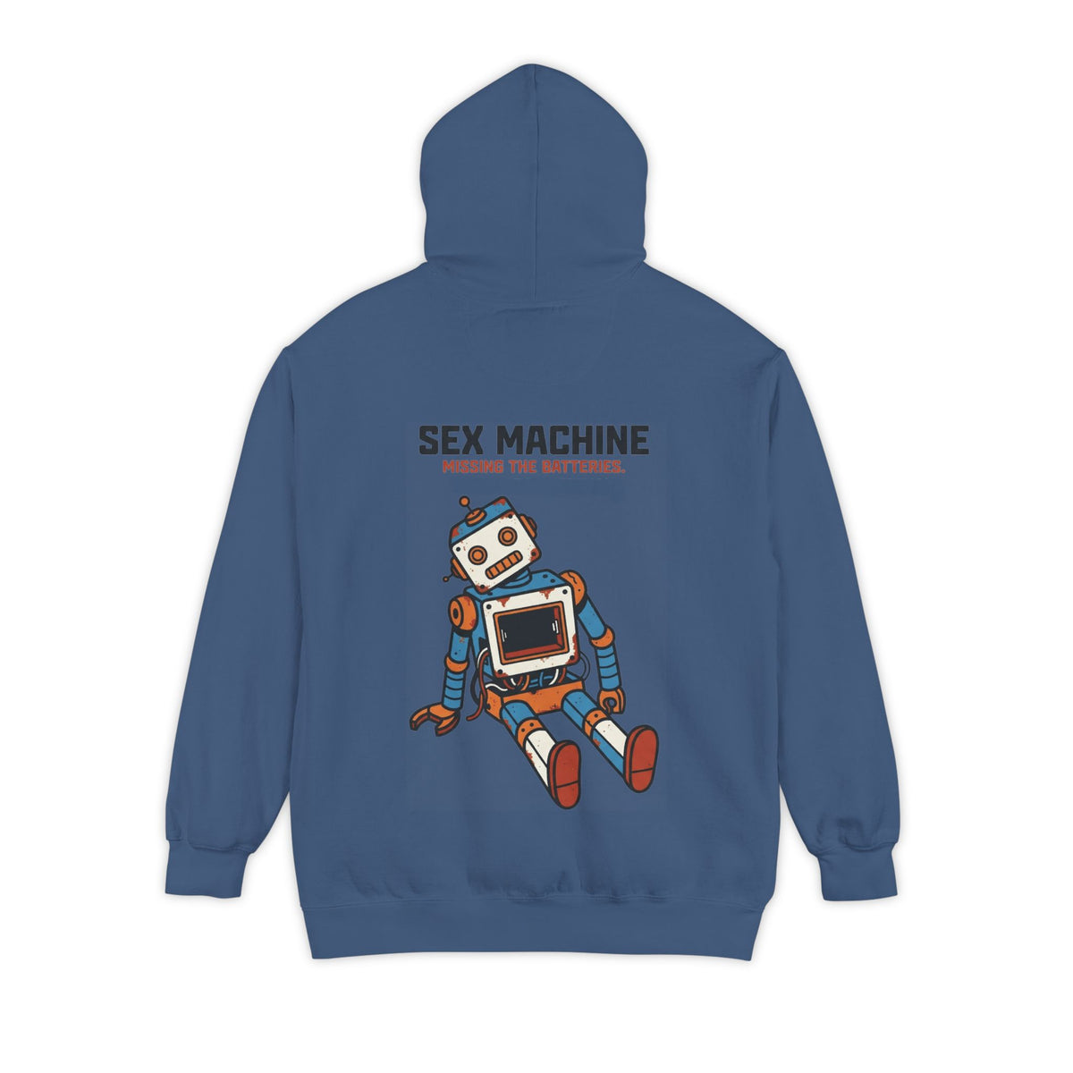 Color: True Navy | Sex Machine Garment-Dyed Hoodie