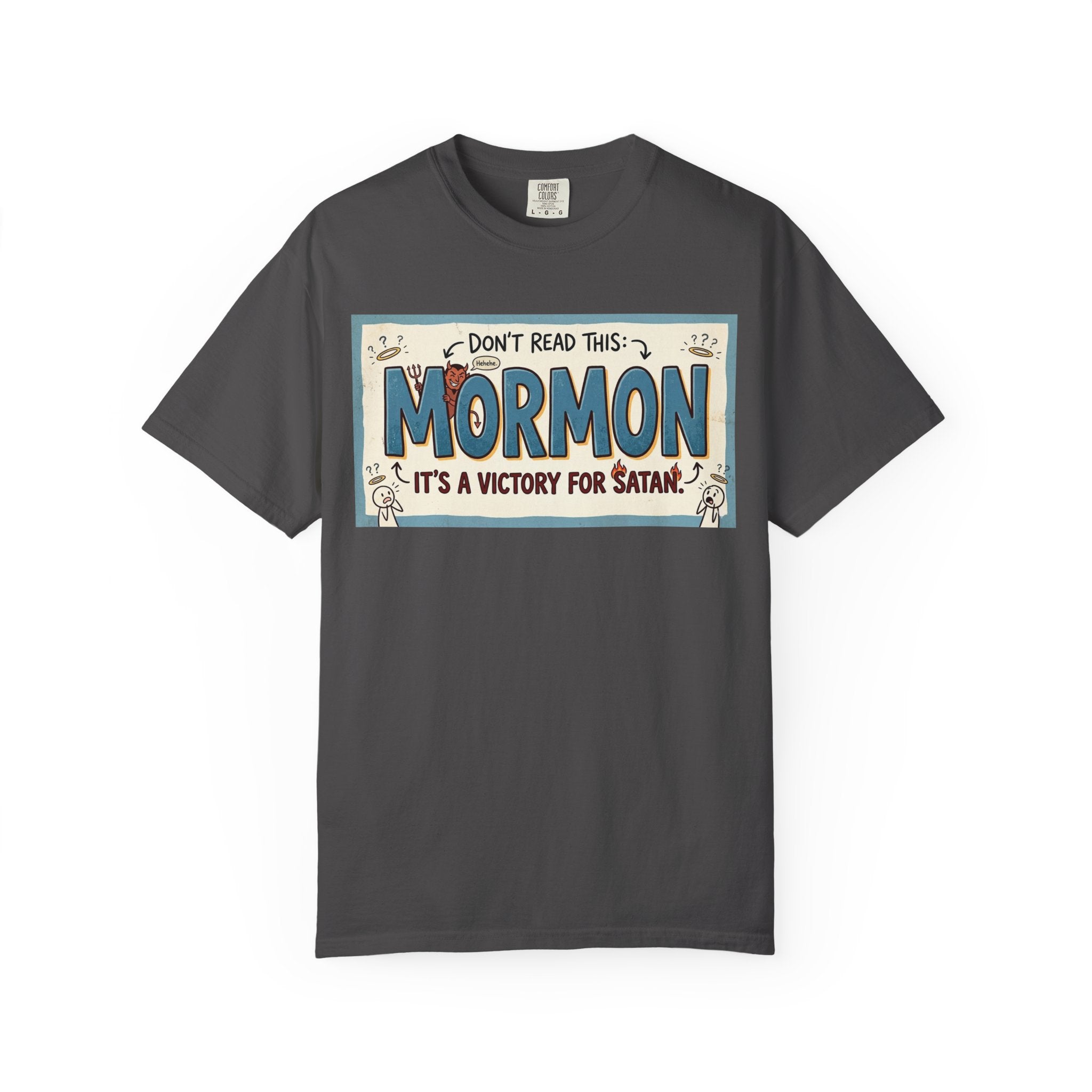 Devil's Dictionary: Mormon Edition | Garment-Dyed Tee — AttitudeShirts