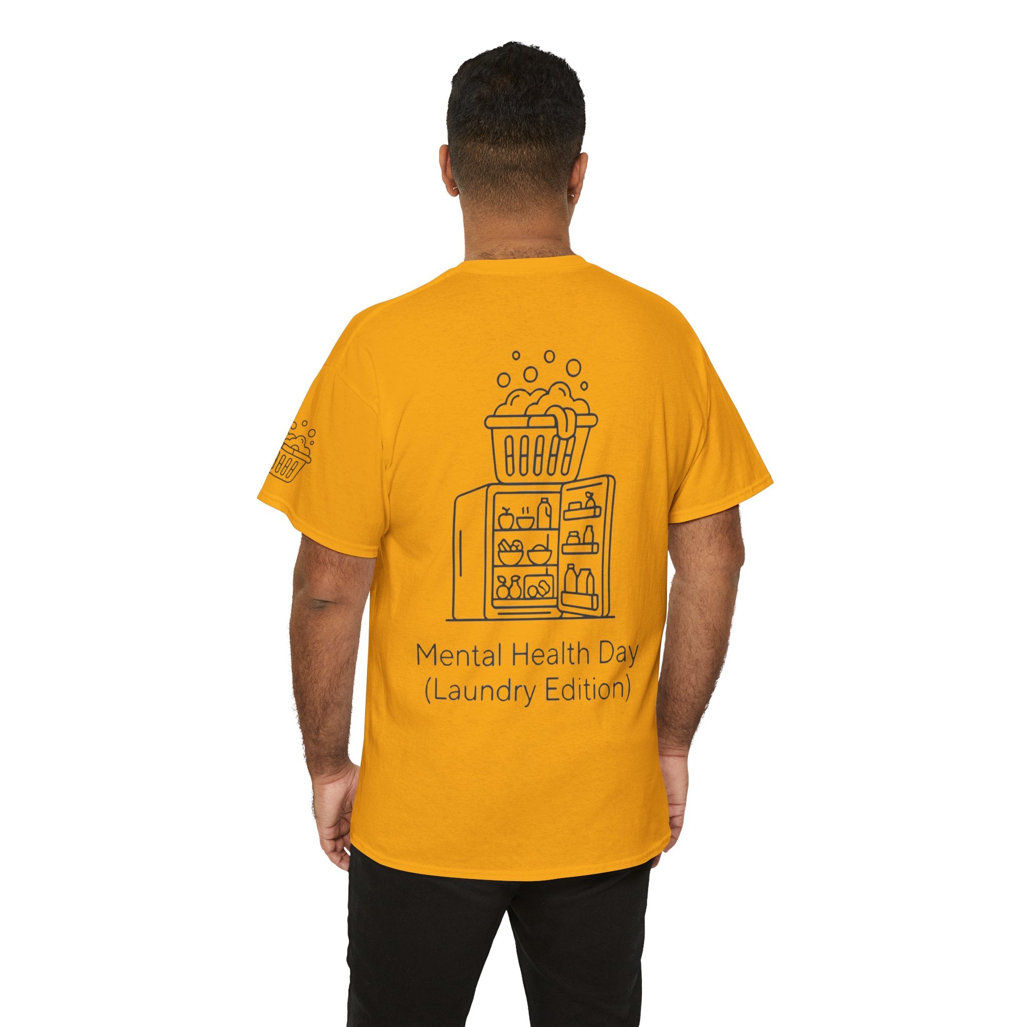 "Mental Health Day - Laundry Edition" Premium Graphic Tee