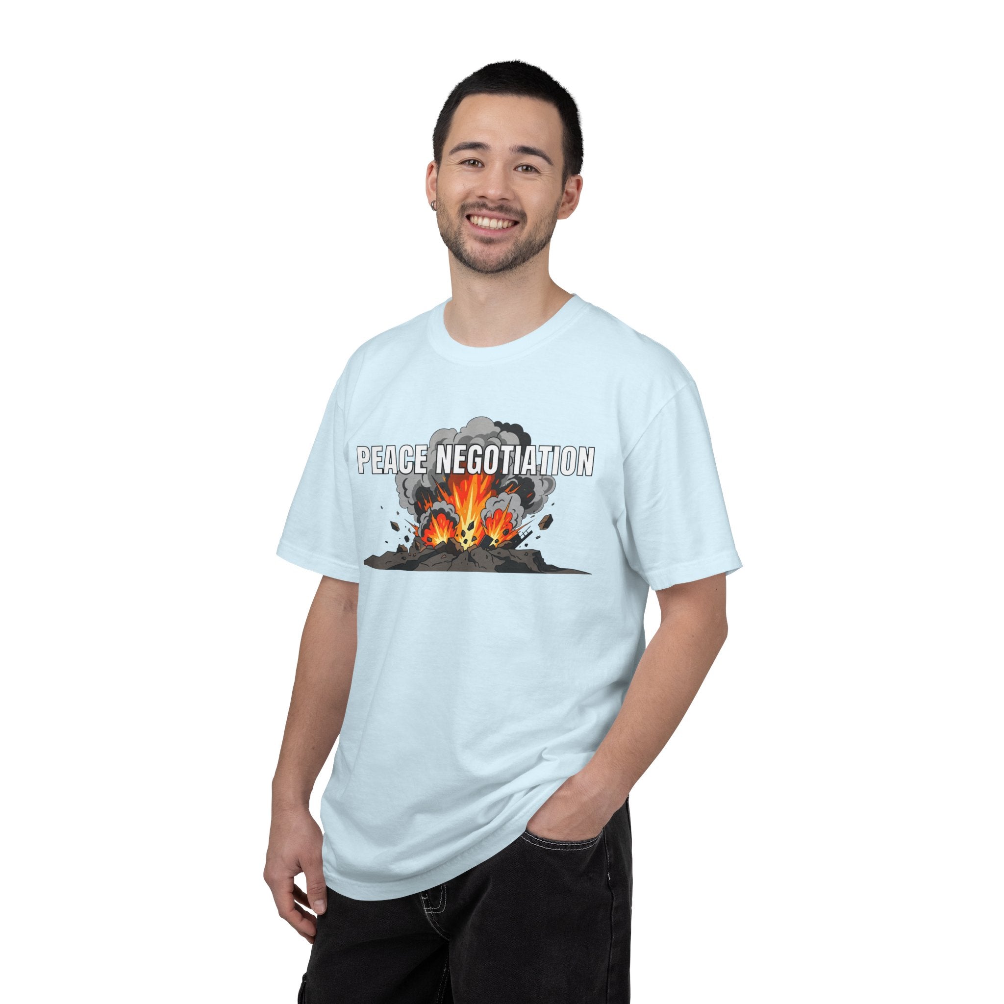 "Peace Negotiation" Unisex Garment-Dyed Tee