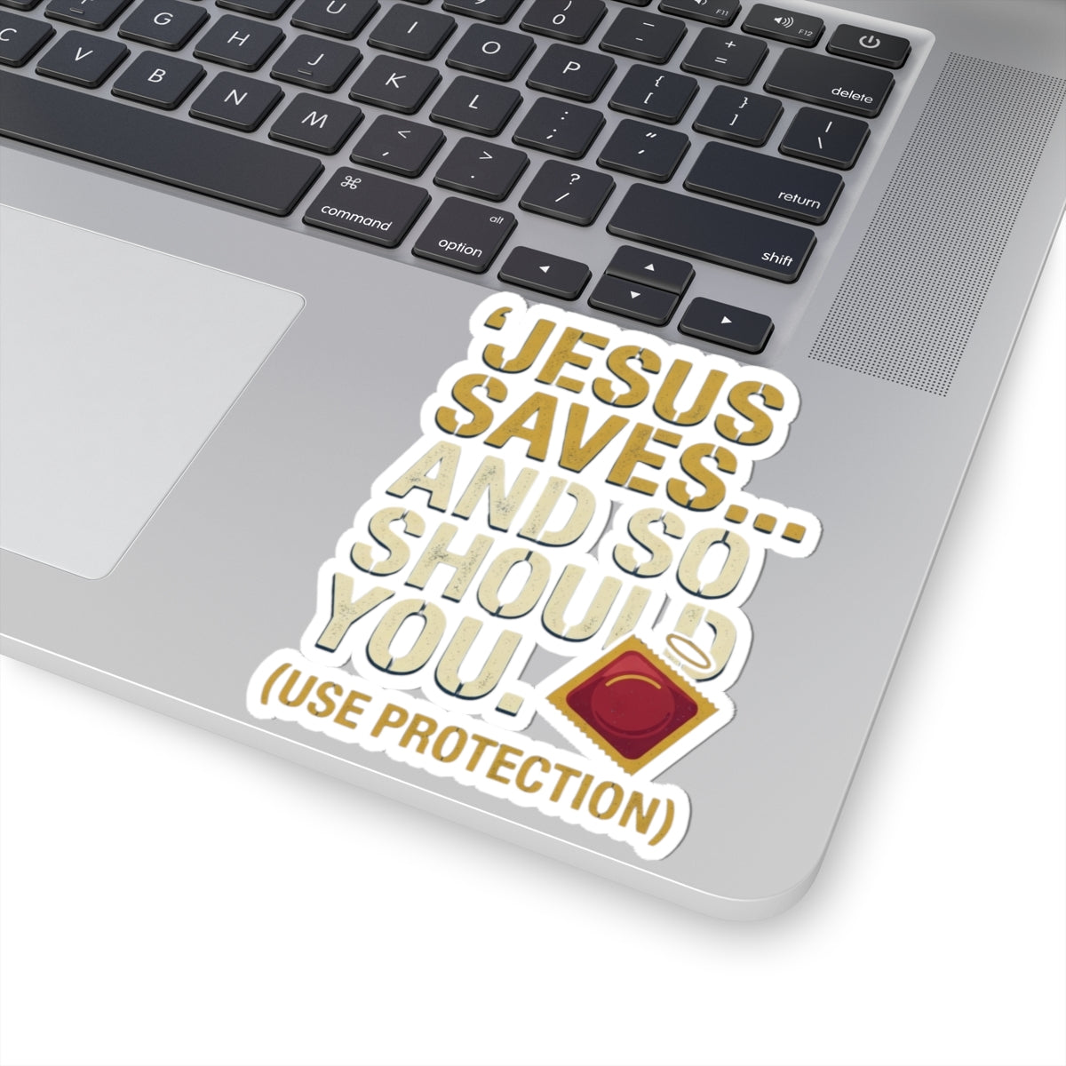 "Good Book Series Jesus Saves and So Should You" Sticker — Main