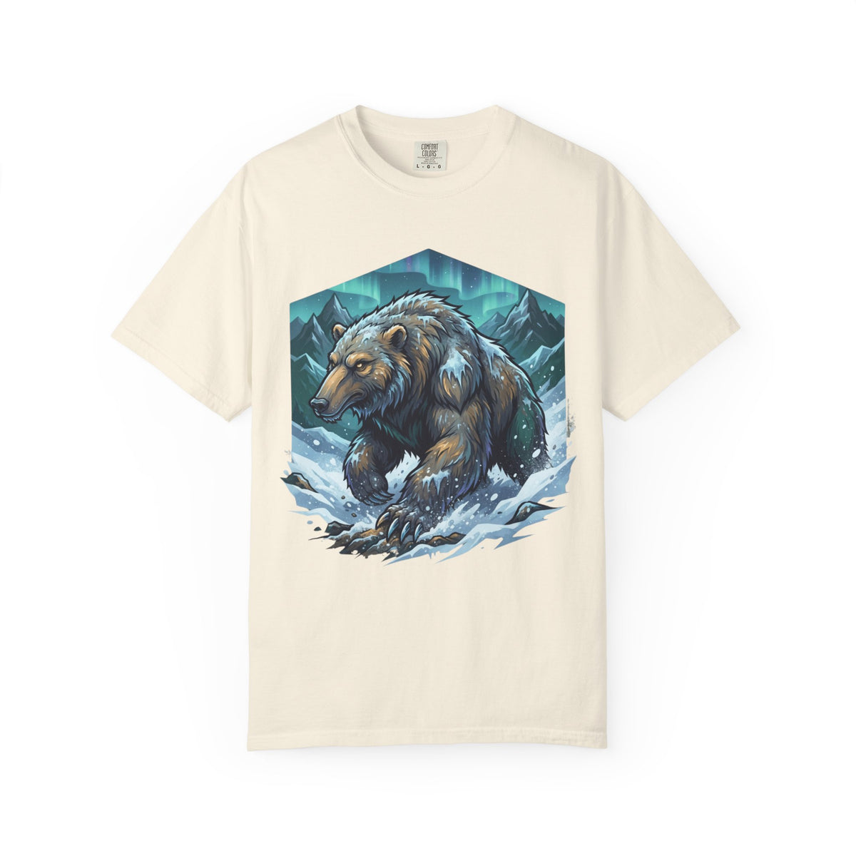 Color: Ivory | Alioat (Siberian Folklore) Unisex Garment-Dyed Tee