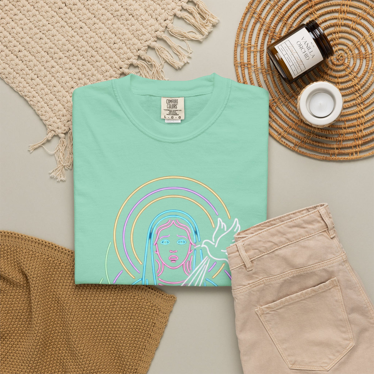 "Good Book Series MILF" Unisex Garment-Dyed Tee