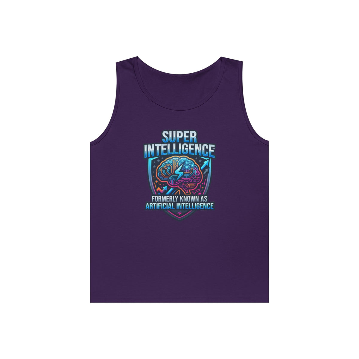 Color: Purple | Super Intelligence Tank Top