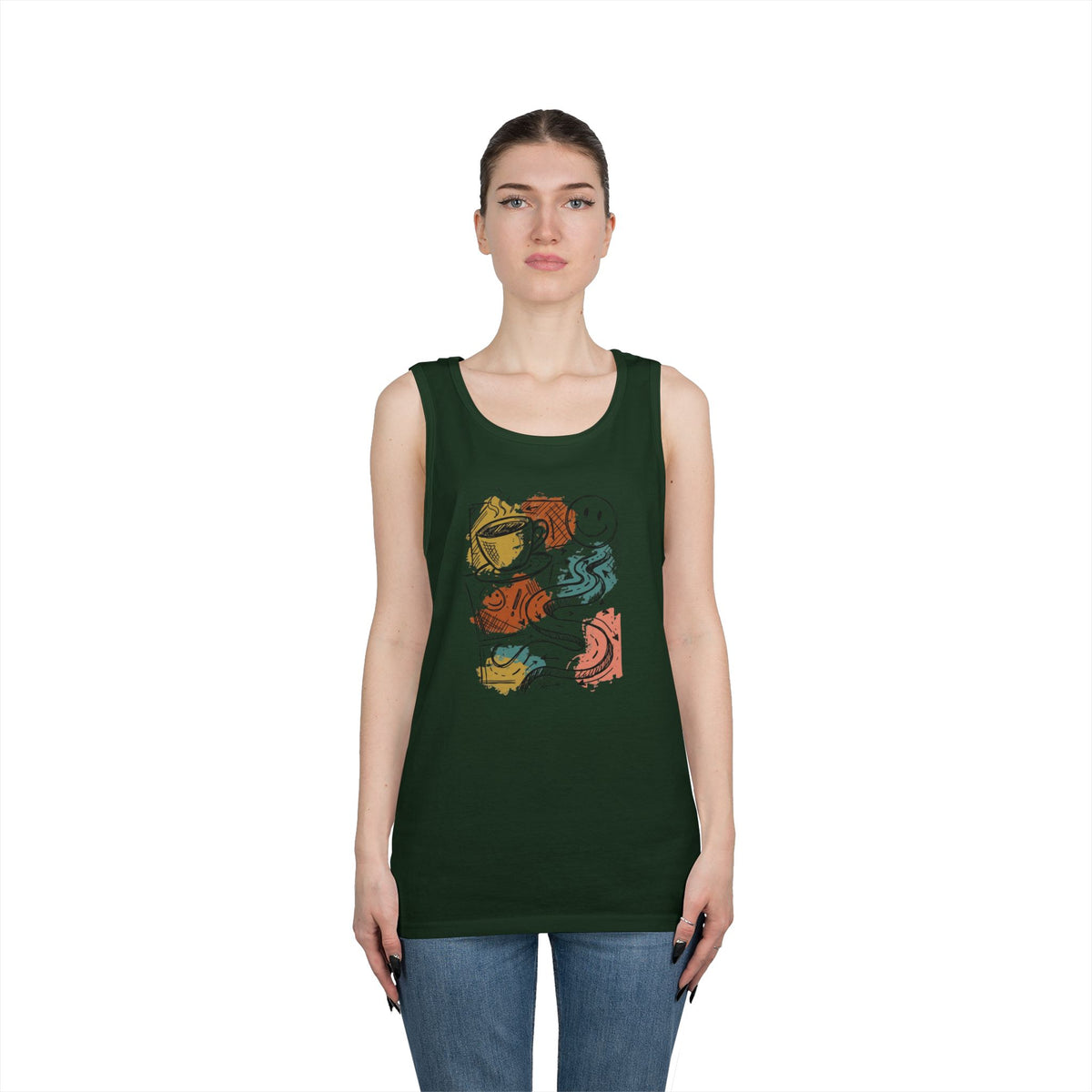 "Happy Coffee" Tank Top
