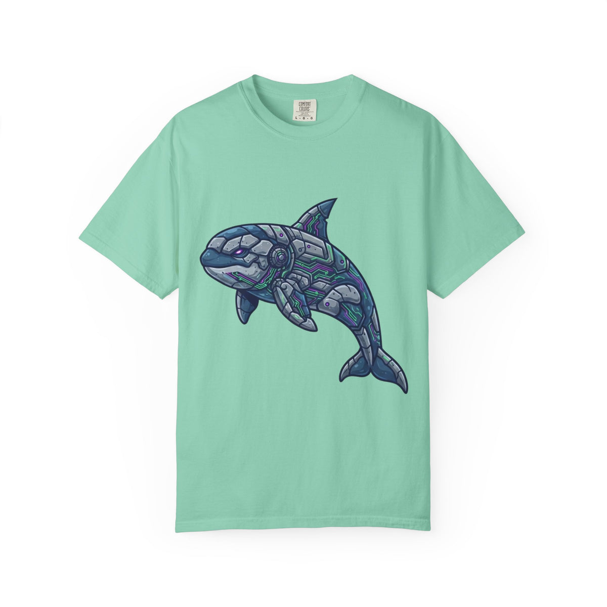Color: Island Reef | Killer Whale Unisex Garment-Dyed Tee