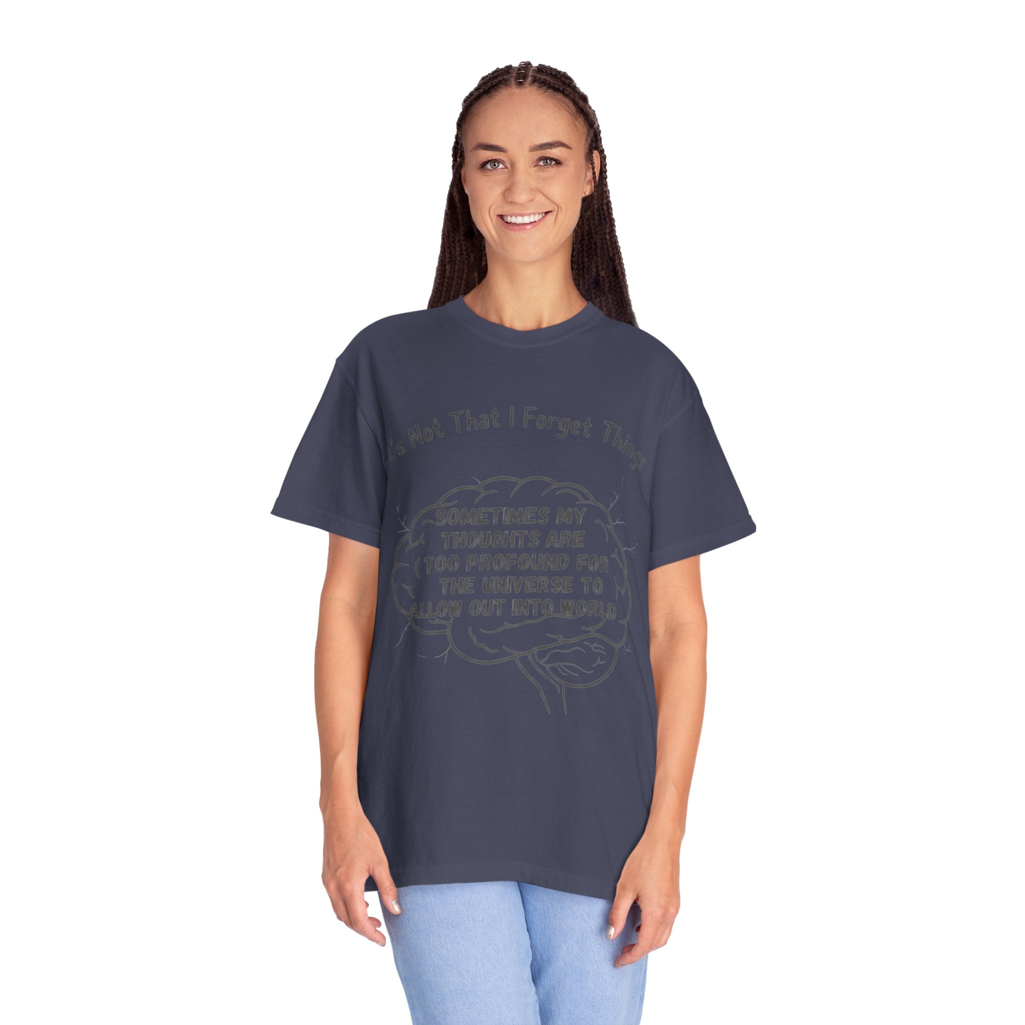 "Profound Thoughts 3" Unisex Garment-Dyed T-shirt