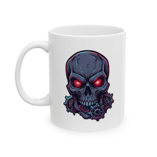 "Embrace the Journey - The Journey Sucks" White Ceramic Mug — Graphic