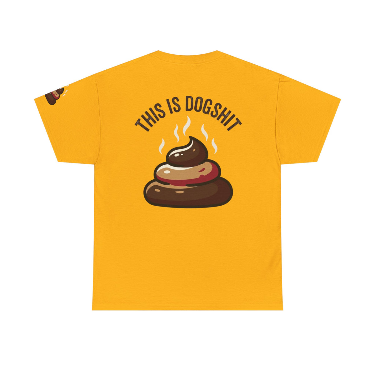 Color: Gold | This is Dogshit Premium Graphic Tee