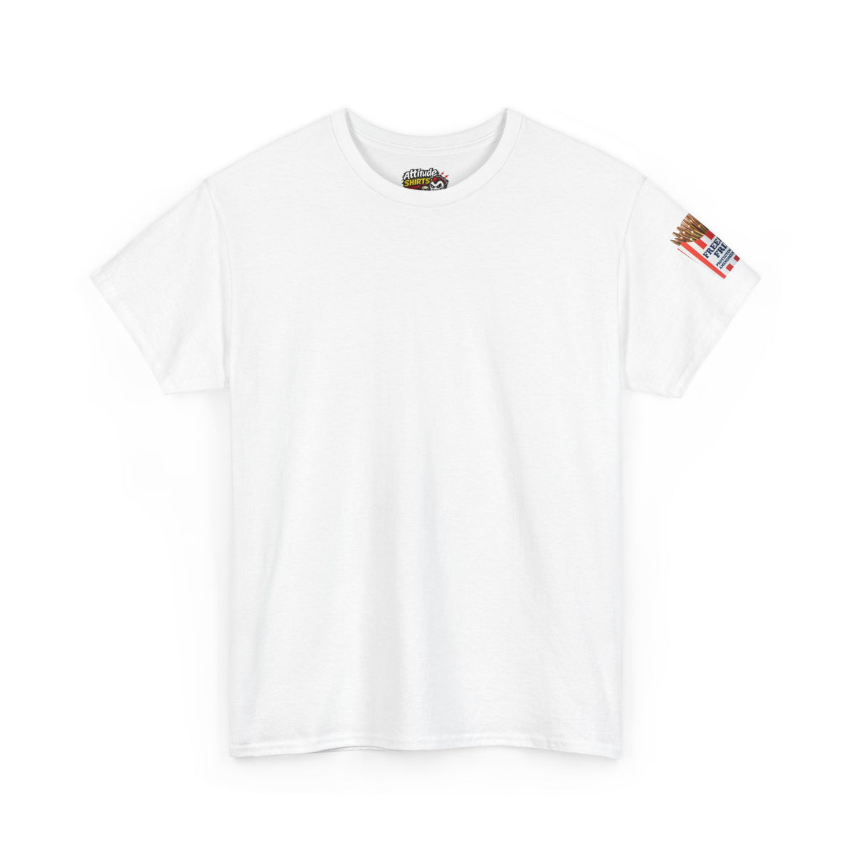 Color: White | Freedom Fries Premium Graphic Tee