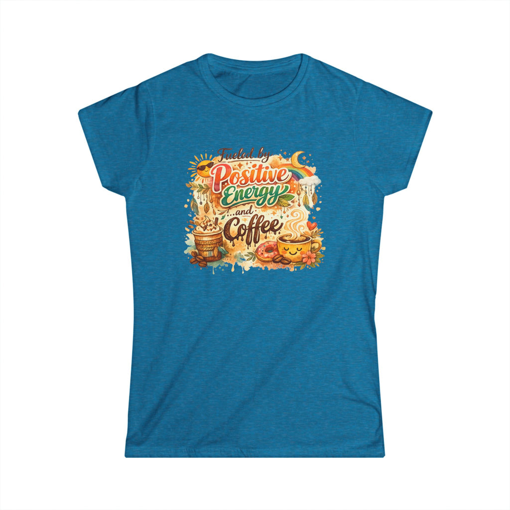 Positive Energy (It's Just Coffee) | Women's Tee — AttitudeShirts