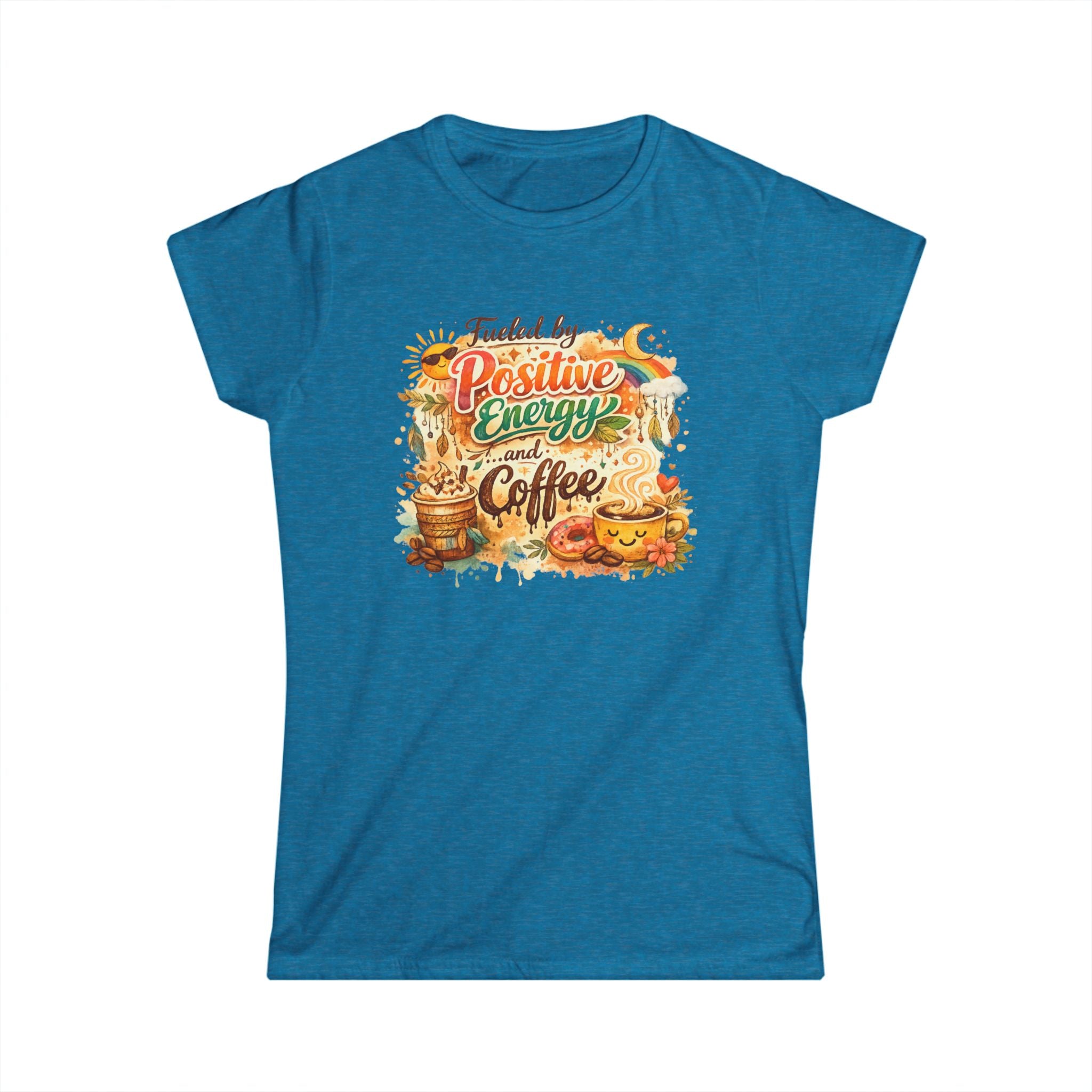 Positive Energy (It's Just Coffee) | Women's Tee — AttitudeShirts