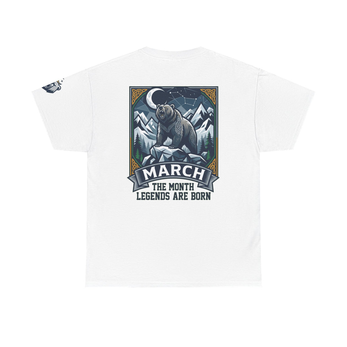 Color: White | March Legend Premium Graphic Tee