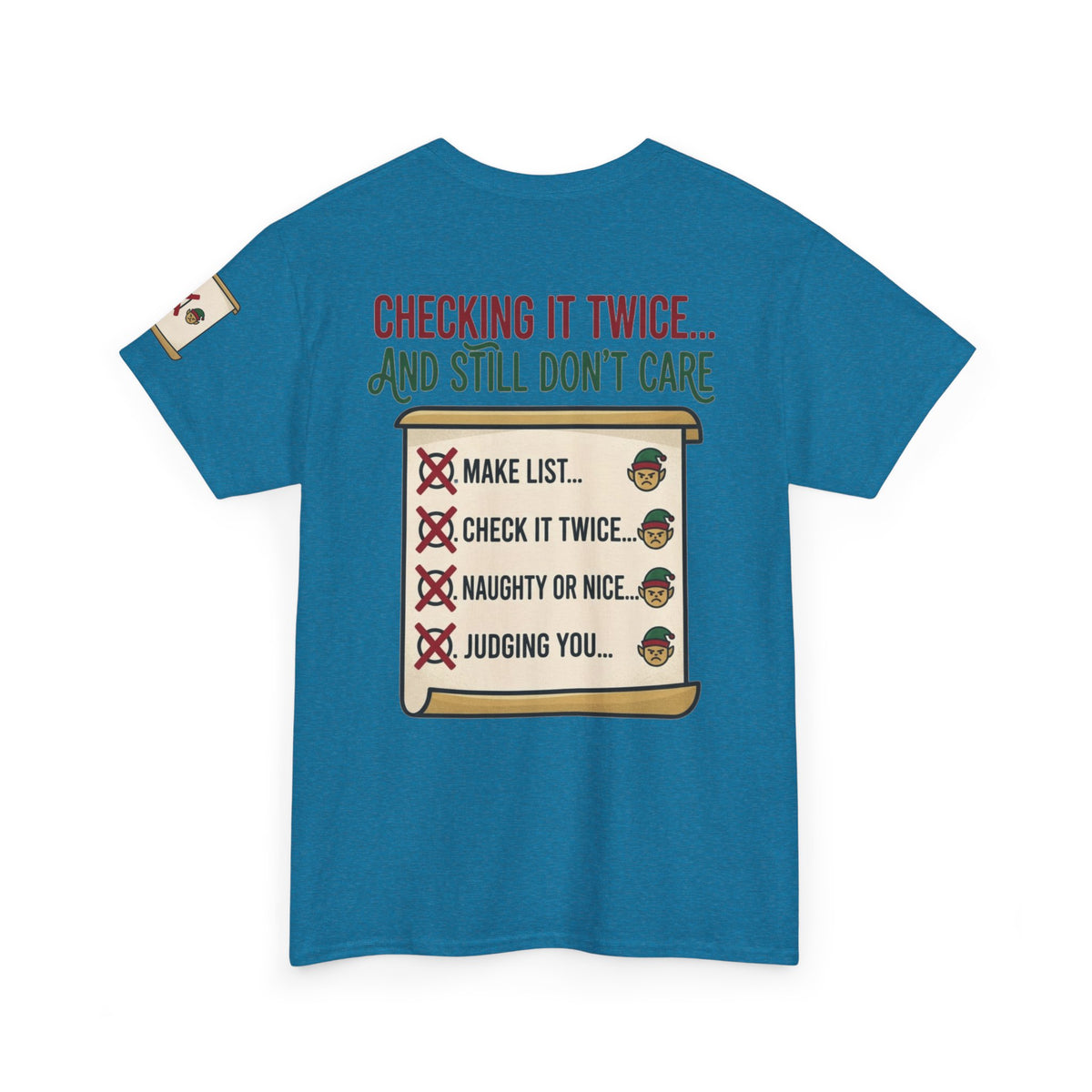 "Checking It Twice" Premium Graphic Tee
