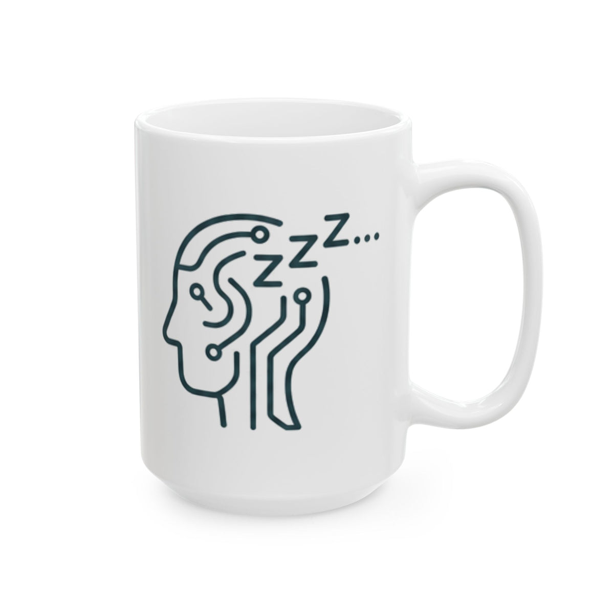 "I Was Listening" White Ceramic Mug — Graphic