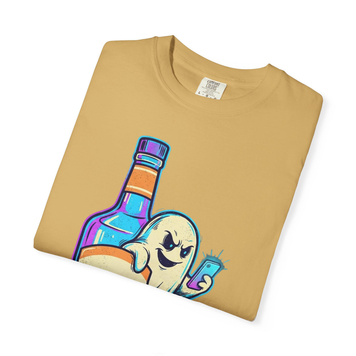 "Ghosting" Unisex Garment-Dyed Tee