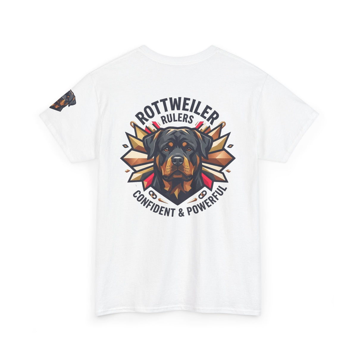 "Rottweiler Rulers Confident Powerful" Premium Graphic Tee