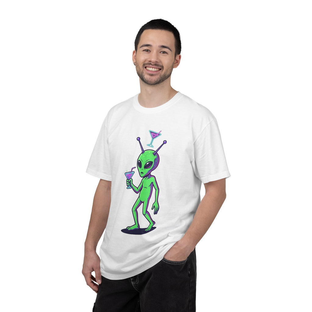 "Drunk Alien" Unisex Garment-Dyed Tee