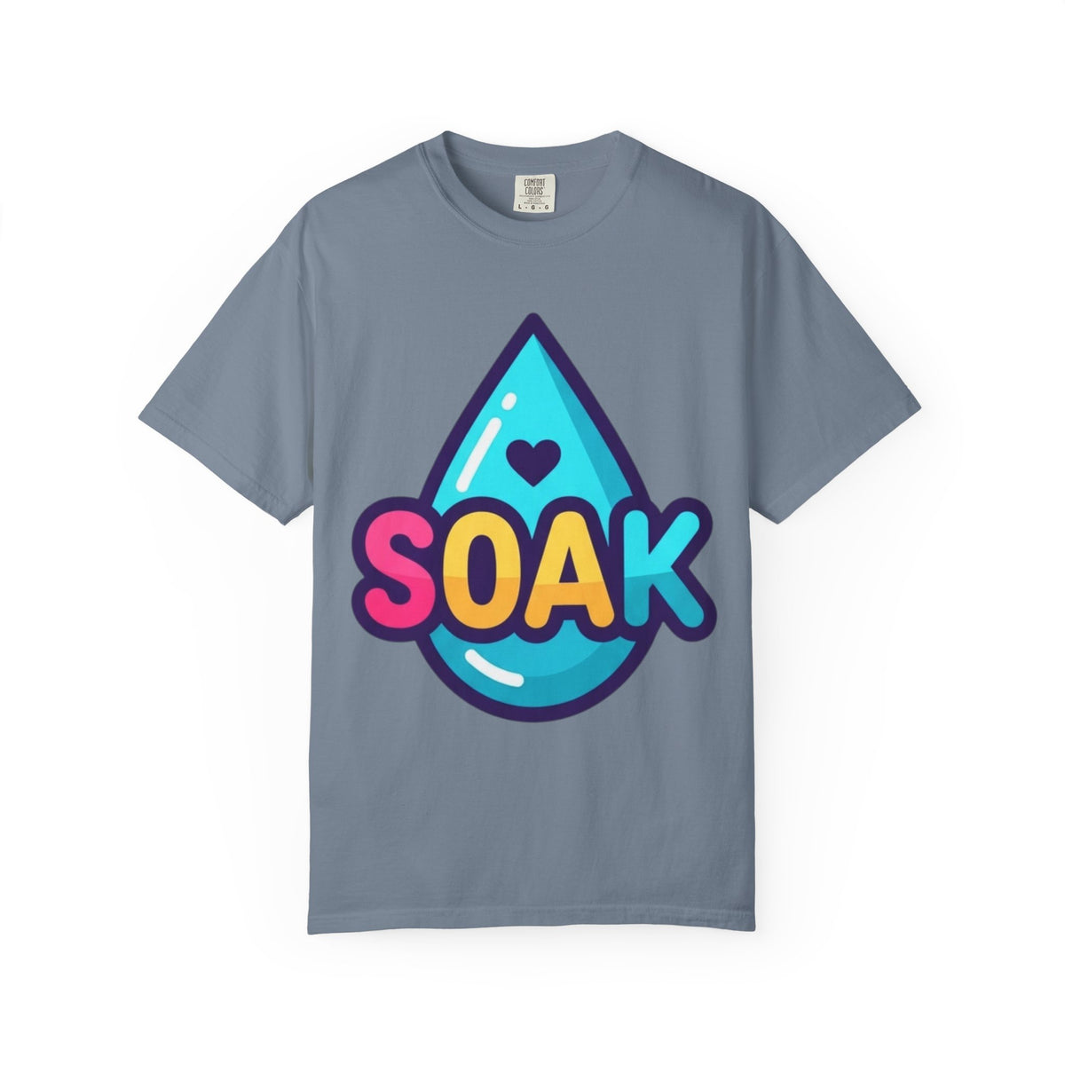 Color: Blue Jean | Soak Unisex Garment-Dyed Tee