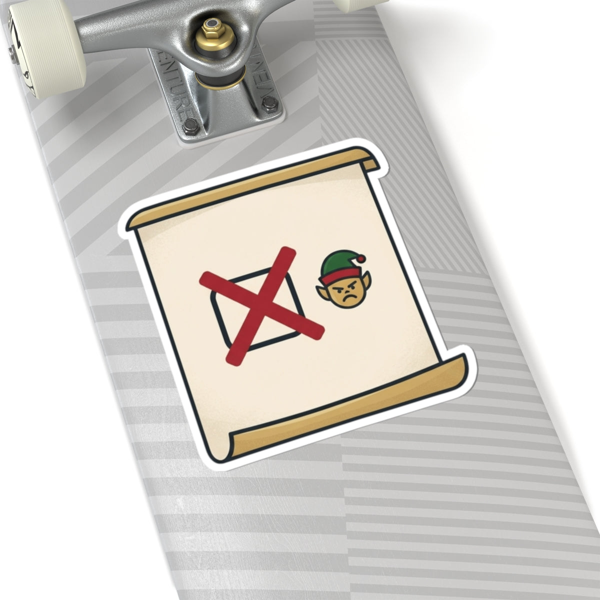 "Checking It Twice" Sticker