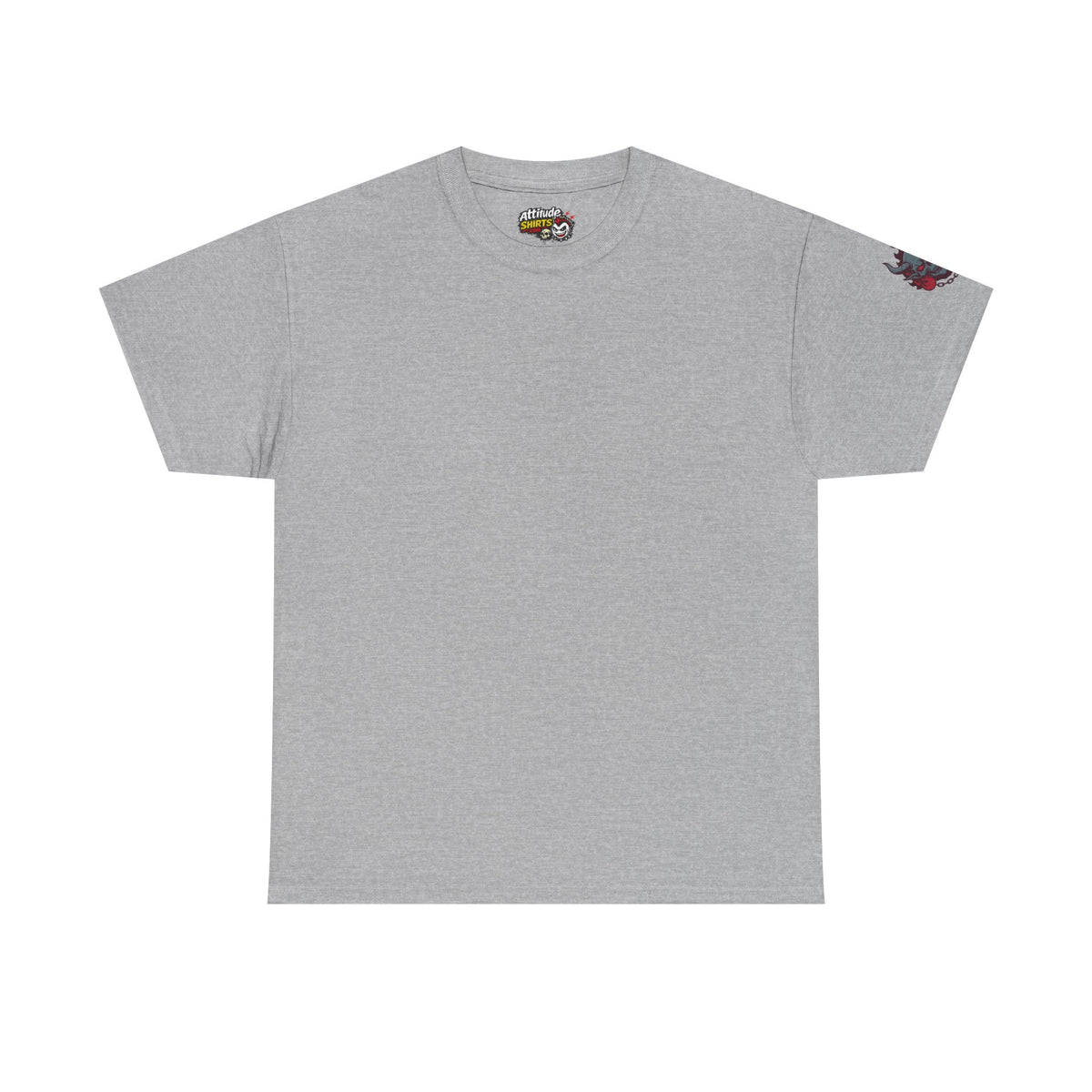 Color: Sport Grey | Damned Premium Graphic Tee