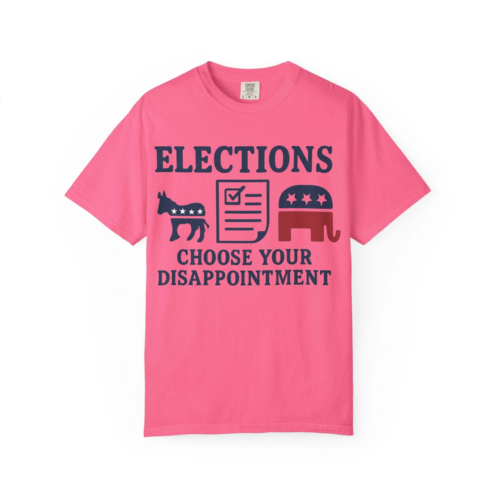 "Voting for the Best" Unisex Garment-Dyed T-shirt